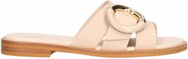 Frau Sandalen Slippers Pink Dames