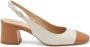 Frau Sling Back Acero-Burro Sandalen White Dames - Thumbnail 1