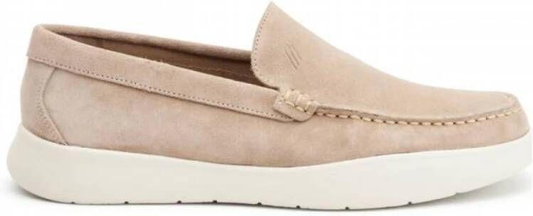 Frau Stijlvolle Mocassins Beige Heren