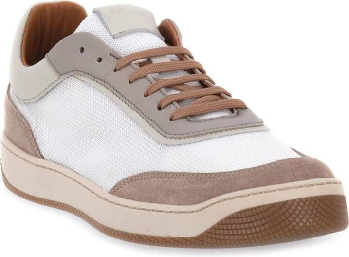 Frau Stijlvolle Tecno Sneakers voor Mannen Beige Heren