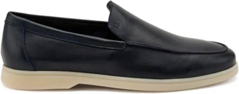 Frau Tijdloze Slip-On Sportieve Klassieke Schoen Blue Heren