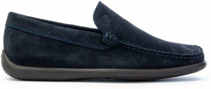 Frau Tijdloze suède loafers