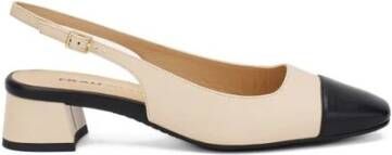 Frau Tweekleurige Slingback Pumps