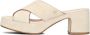 FRED DE LA BRETONIERE Muiltjes Dames 163010184 Maat: 39 Materiaal: Suède Kleur: Beige - Thumbnail 2