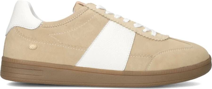 FRED DE LA BRETONIERE Lage Sneakers Dames Zazza Ella Maat: 38 Materiaal: Suède Kleur: Beige