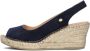 FRED DE LA BRETONIERE Espadrilles Dames Clare Beau Maat: 42 Kleur: Blauw - Thumbnail 3