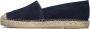 FRED DE LA BRETONIERE Espadrilles Dames 152010228 Maat: 41 Materiaal: Suède Kleur: Blauw - Thumbnail 3