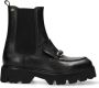 FRED DE LA BRETONIERE Enkelboots Dames Pally Dali Maat: 40 Materiaal: Leer Kleur: Zwart - Thumbnail 3