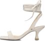 FRED DE LA BRETONIERE Sandalen Dames Iza Wrap Maat: 36 Materiaal: Leer Kleur: Wit - Thumbnail 2