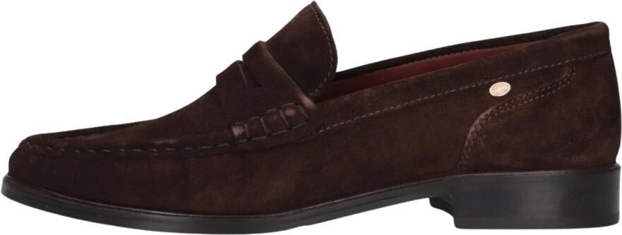 FRED DE LA BRETONIERE Loafers Dames Bodil Beau Suède Bruin - Foto 5
