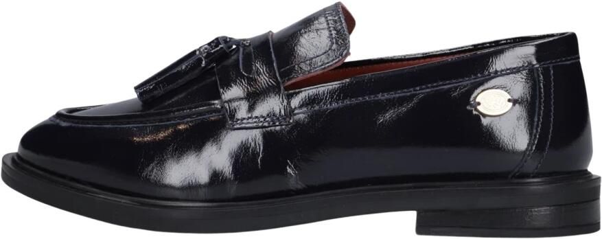 Fred de la Bretoniere Fairy Moccy Loafers Dames Instappers Donkerblauw - Foto 5