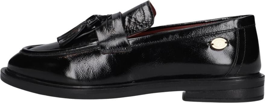 FRED DE LA BRETONIERE Loafers Dames Fairy Moccy Lakleer Zwart - Foto 8
