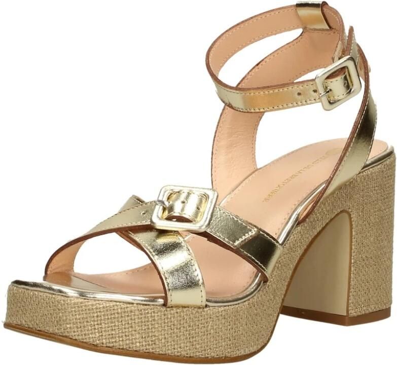 Fred de la Bretoniere FRS1445 Sandalen Hak Goudkleur - Foto 12