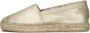FRED DE LA BRETONIERE Espadrilles Dames Mili Ana Maat: 39 Materiaal: Leer Kleur: Goud - Thumbnail 2