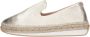 FRED DE LA BRETONIERE Espadrilles Dames 152010243 Maat: 39 Materiaal: Leer Kleur: Goud - Thumbnail 3