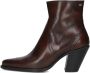 FRED DE LA BRETONIERE Enkellaarsjes Dames Blaire Ankle Boot Maat: 38 Materiaal: Leer Kleur: Bruin - Thumbnail 3