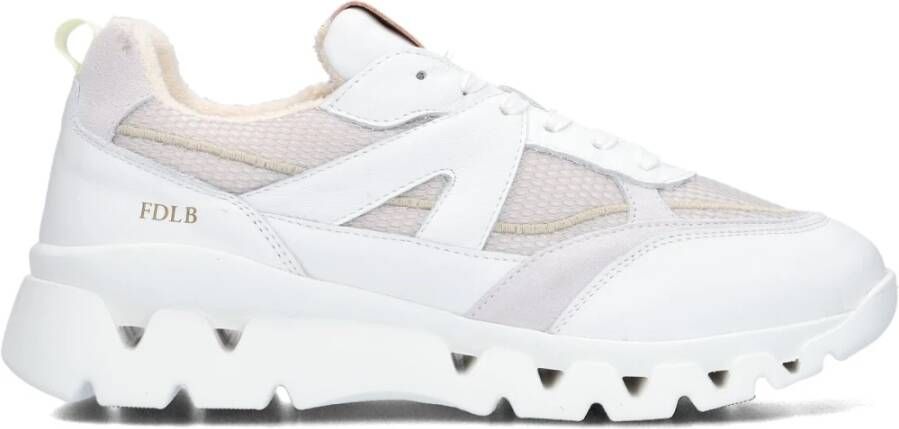 FRED DE LA BRETONIERE Lage Sneakers Dames Nona Eef Maat: 39 Materiaal: Leer Kleur: Wit