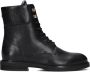 FRED DE LA BRETONIERE Veterboots Dames Paris Lucy Maat: 41 Materiaal: Leer Kleur: Zwart - Thumbnail 3