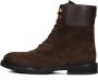 FRED DE LA BRETONIERE Veterboots Dames Paris Lucy Maat: 36 Materiaal: Suède Kleur: Bruin - Thumbnail 3