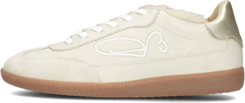 Fred de la Bretoniere Pearl Sign Dames Sneakers Wit White Dames