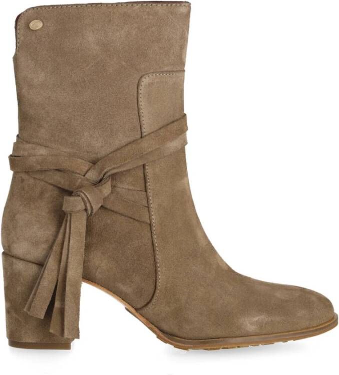 FRED DE LA BRETONIERE Dames Gia Stella Maat: 38 Materiaal: Suède Kleur: Taupe - Foto 4