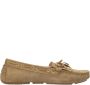Fred de la Bretoniere Suede Moccasin Loafers Brown Dames - Thumbnail 2