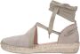 FRED DE LA BRETONIERE Espadrilles Dames 152010257 Maat: 37 Materiaal: Suède Kleur: Taupe - Thumbnail 3