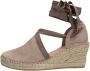 FRED DE LA BRETONIERE Espadrilles Dames 153010224 Maat: 37 Materiaal: Suède Kleur: Taupe - Thumbnail 3