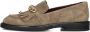 FRED DE LA BRETONIERE Loafers Dames Paris Leya Maat: 40 Materiaal: Suède Kleur: Taupe - Thumbnail 11
