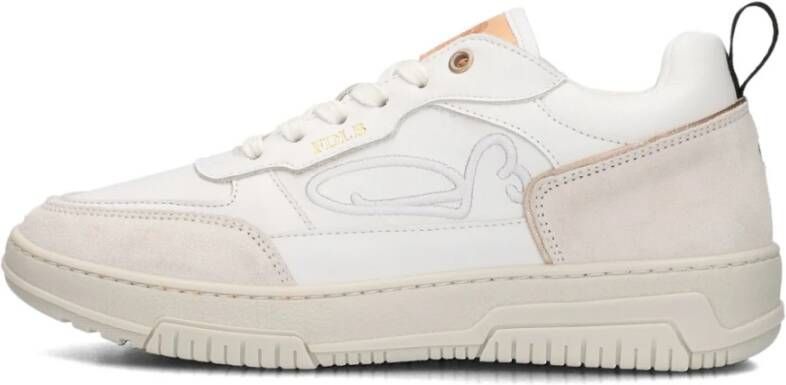 Fred de la Bretoniere Yara Leo Lage Sneakers Zand White Dames