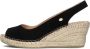 Fred de la Bretoniere Zwarte Espadrilles Clare Beau Schoenen Black Dames - Thumbnail 2