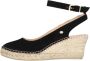 FRED DE LA BRETONIERE Espadrilles Dames 153010276 Maat: 38 Materiaal: Suède Kleur: Zwart - Thumbnail 2