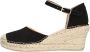FRED DE LA BRETONIERE Espadrilles Dames 153010272 Maat: 36 Materiaal: Suède Kleur: Zwart - Thumbnail 3
