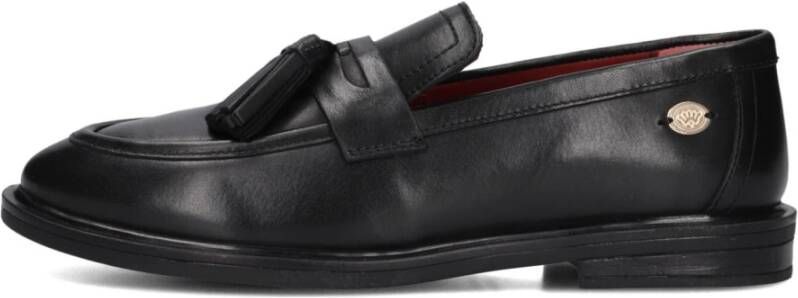 Fred De La Bretoniere Zwarte Fairy Moccy Loafers