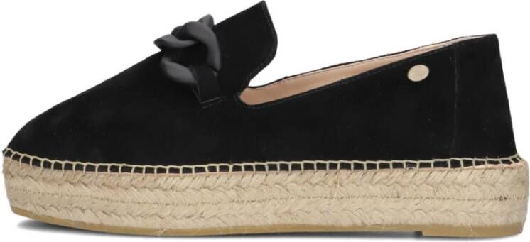 FRED DE LA BRETONIERE Espadrilles Dames June Li Maat: 40 Materiaal: Suède Kleur: Zwart - Foto 3