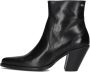 FRED DE LA BRETONIERE Enkellaarsjes Dames Blaire Ankle Boot Maat: 36 Materiaal: Leer Kleur: Zwart - Thumbnail 3