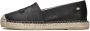 FRED DE LA BRETONIERE Espadrilles Dames 152010254 Maat: 39 Materiaal: Leer Kleur: Zwart - Thumbnail 2
