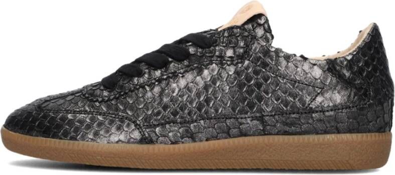 Fred De La Bretoniere Zwarte Pearl Base Sneakers