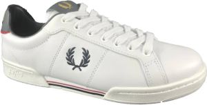 Fred Perry B4294 Sneakers Stijlvol en Comfortabel Wit Heren