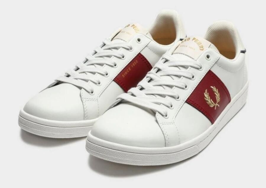 Fred Perry sneakers White Heren - Foto 3