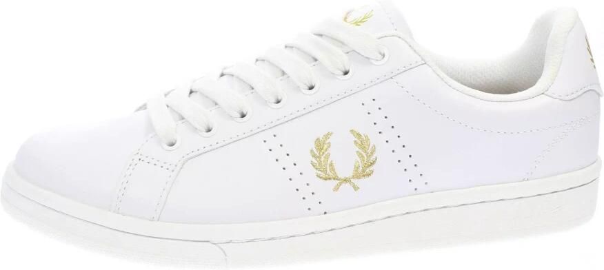 Fred Perry Sneaker in leer en rubber