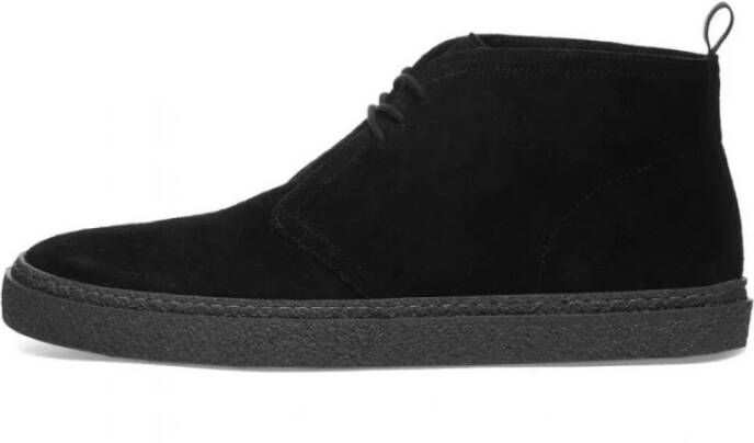 Fred Perry Hawley Suede Woestijnlaarzen Black Heren