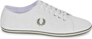Fred Perry Kingston Suede Snow White Sneakers Wit Heren