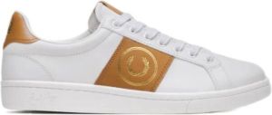 Fred Perry Klassieke Leren Sneaker B721 Wit Heren