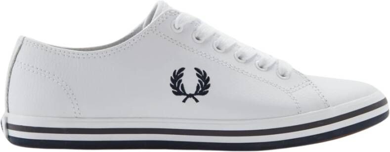 Fred Perry Klassieke Leren Sneakers B7163 563 White Heren