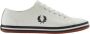 Fred Perry Klassieke leren sneakers met laurierborduurwerk - Thumbnail 1