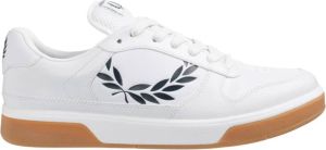 Fred Perry Klassieke Leren Sneakers Wit Heren