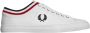 Fred Perry Klassieke Twill Sneakers met Geribbelde Boord - Thumbnail 1