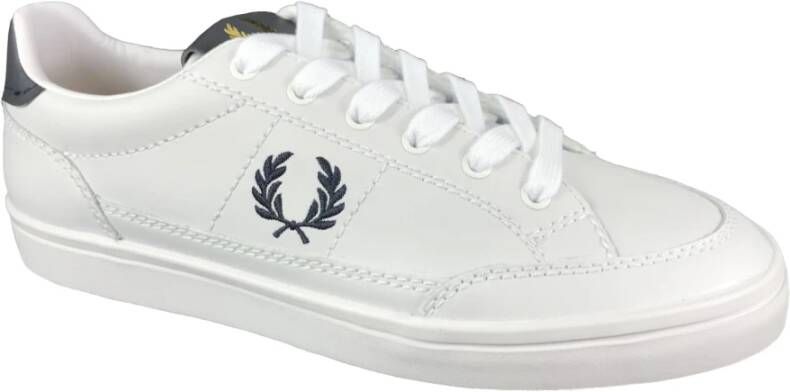 Fred Perry Lage Top Sportieve Sneakers Wit Heren