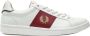 Fred Perry Leren Sneakers met Zijpanelen van Porselein - Thumbnail 1
